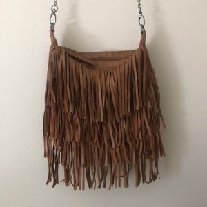 Madden Girl Fringe Crossbody Bag